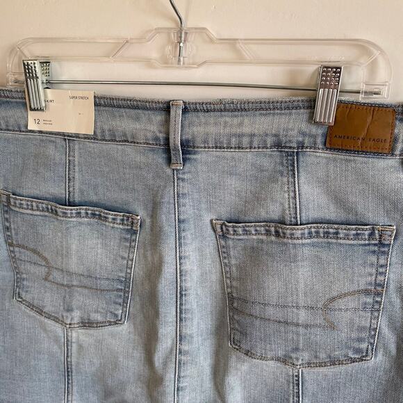 NWT American Eagle Button Front Skirt - Picture 5 of 5